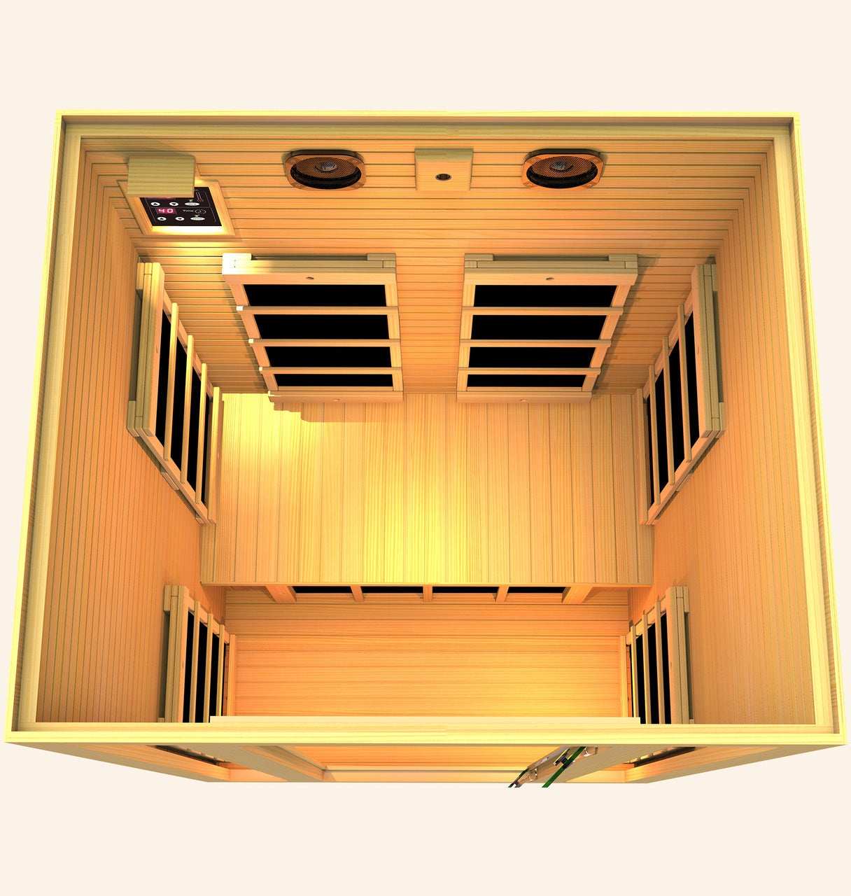 Joyous 2 Person Infrared Sauna