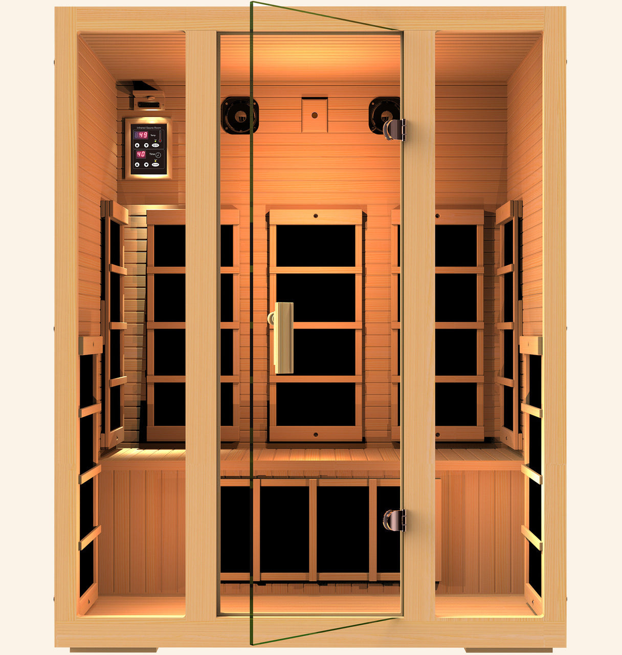 Joyous 3 Person Infrared Sauna